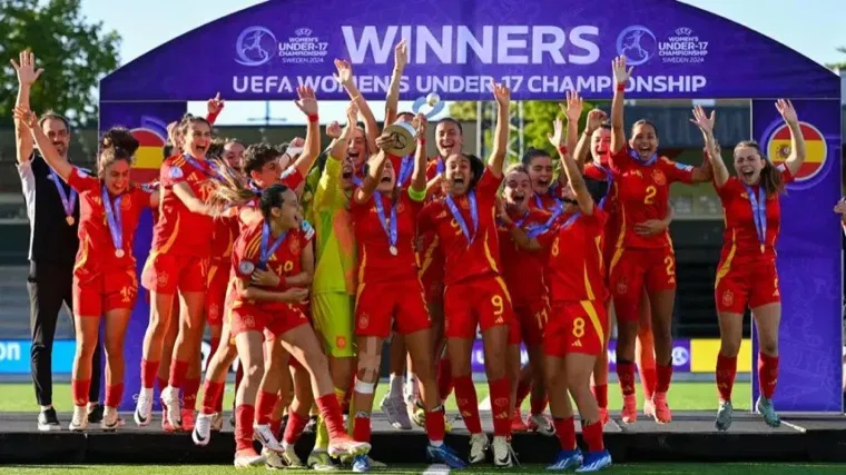 España campeona de Europa Sub-17 femenina 2025