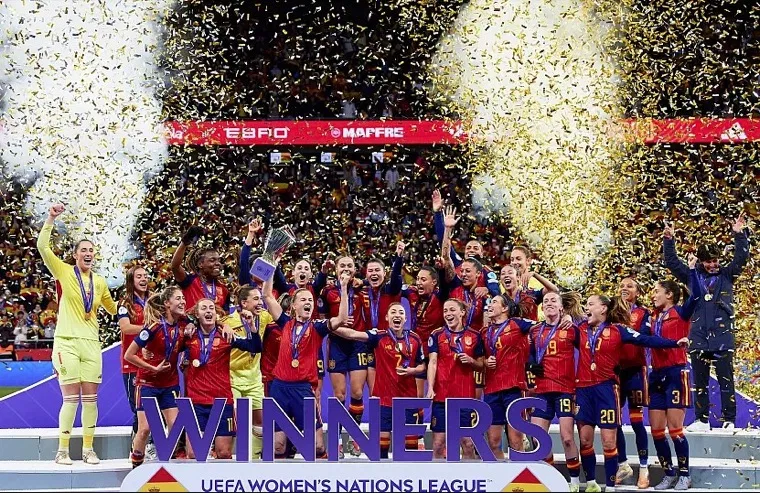 España campeona de la UEFA Women's Nations League 2025