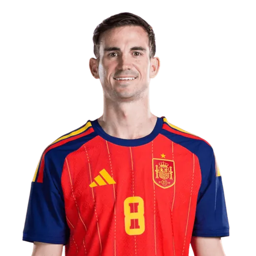 Fabián Ruiz, jugador de España campeón del Mundial 2026