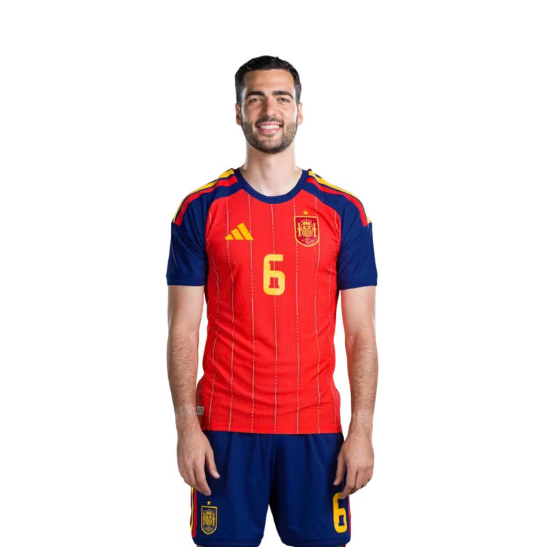 Mikel Merino, centrocampista de España campeón del Mundial 2026