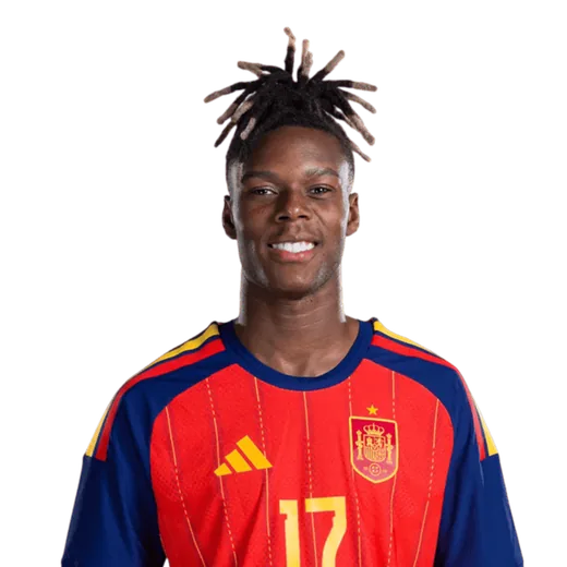 Nico Williams, jugador de España campeón del Mundial 2026