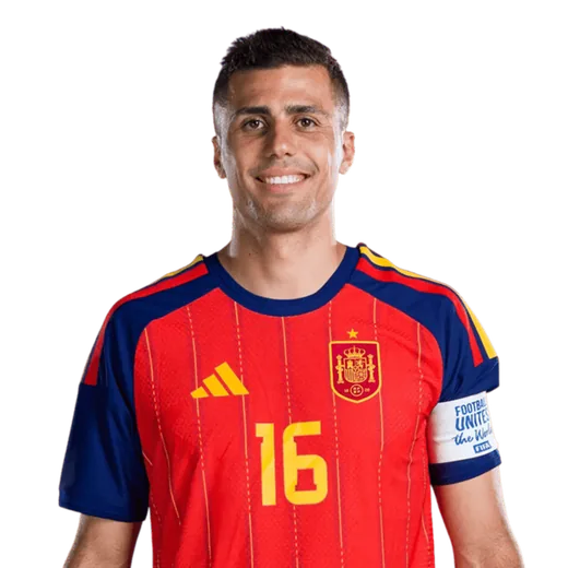 Rodri, líder de pases de España campeón del Mundial 2026