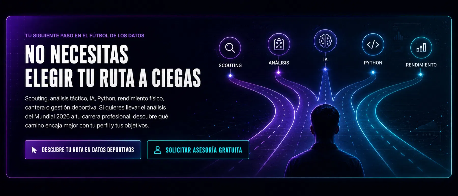 Sports Data Campus: no necesitas elegir tu ruta a ciegas en fútbol de los datos