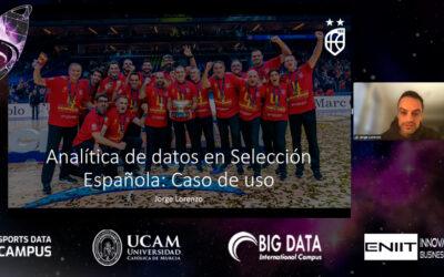 Jorge Lorenzo brindó la masterclass: «Analítica de datos en la selección española de baloncesto”