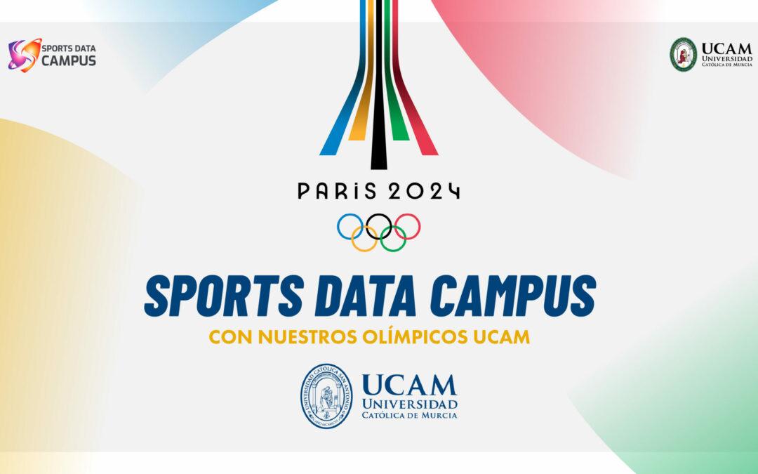 Sports Data Campus acompaña el sueño de los 79 deportistas de la UCAM en los Juegos Olímpicos de París 2024
