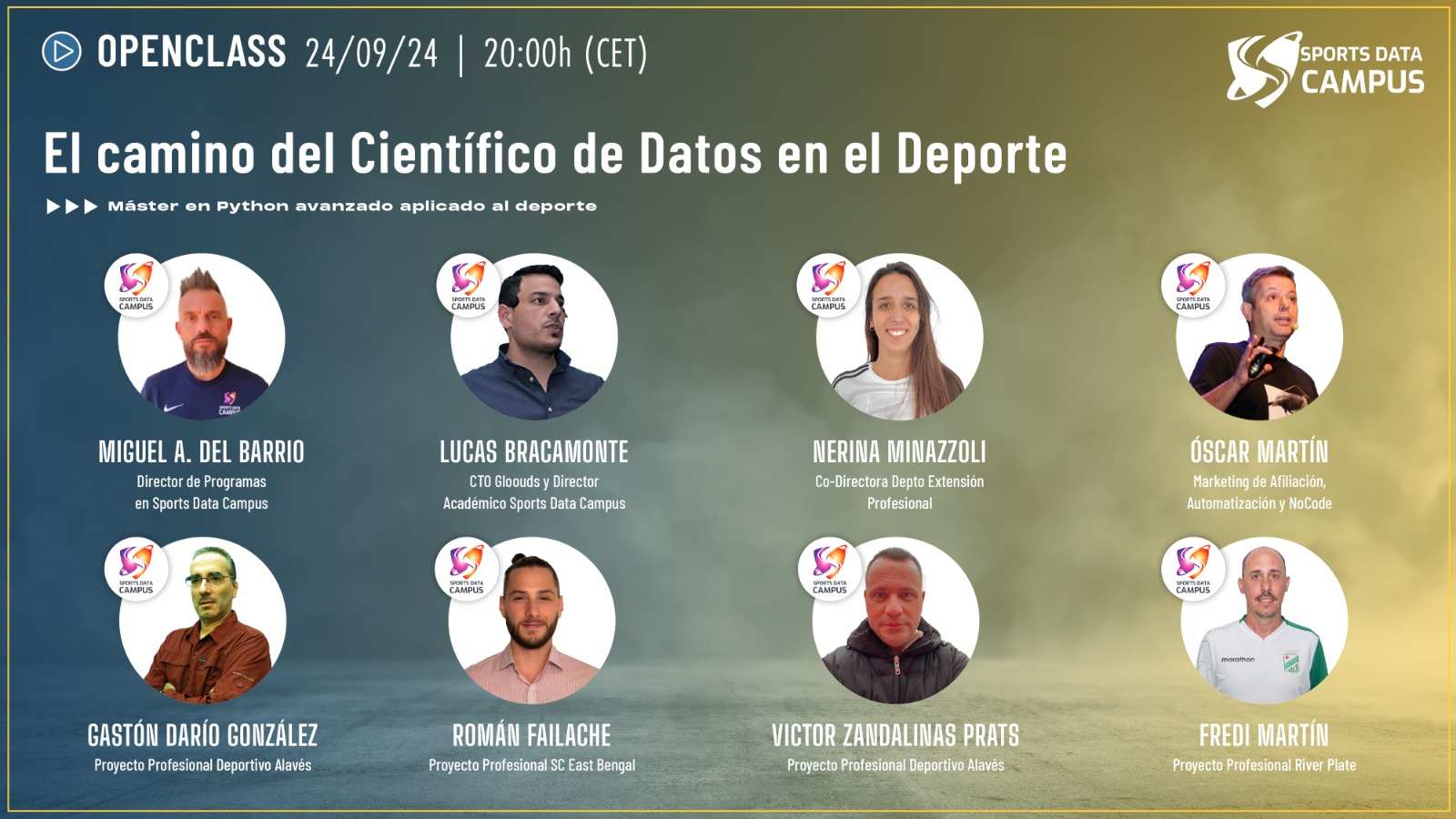 el camino científico de datos deporte - 