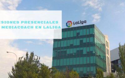Sesiones presenciales de MediaCoach en LaLiga para nuestros estudiantes