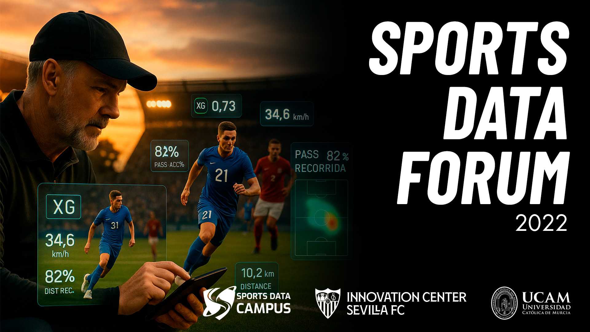 cartel sevil SDF Máster en Big Data Deportivo banner 2023