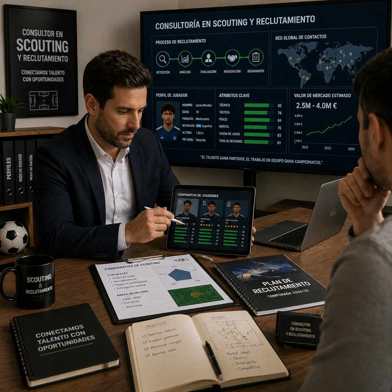 Consultor en Scouting y Reclutamiento