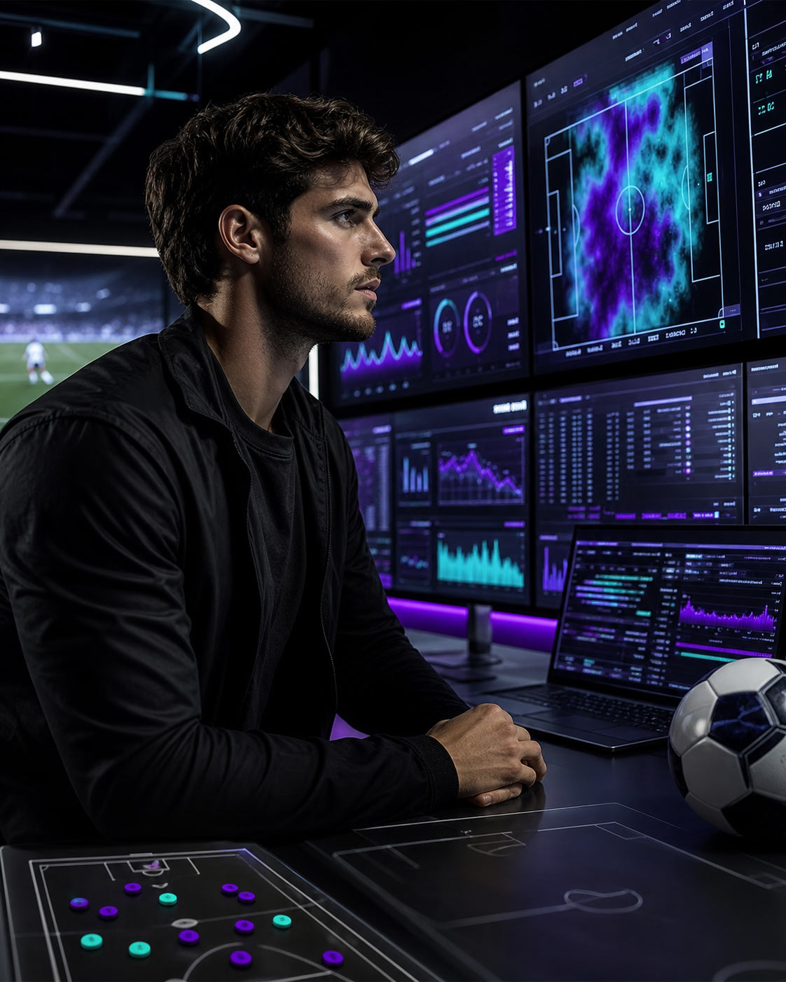Máster en Big Data Deportivo - profesionales trabajando con analítica deportiva