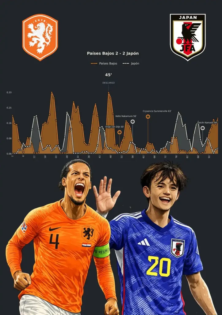 paises bajos y japon