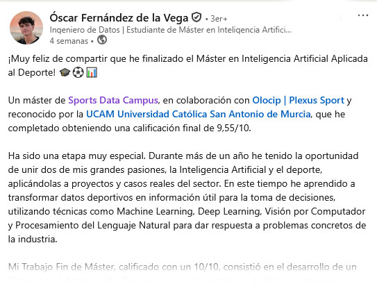 Óscar Fernández de la Vega