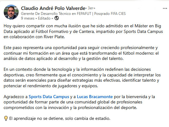 Claudio André Polo Valverde